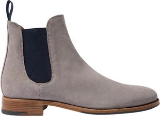 Scarosso Giancarlo Taupe Chelsea Boots - Heren - Chelseaboots - Beige - 42 EU - Leer - Schoenen