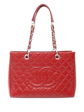 Chanel 2012-2013 Caviar Grand Shopping tote bag - women - Caviar Leather - One Size - Red