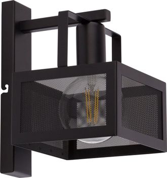 Sigma Albert 32179 L&aacute;mpara De Pared Negra 25x16 Cm