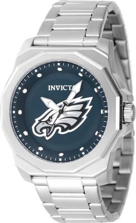Invicta Nfl Philadelphia Eagles Quartz Blue Dial Mens Watch 47925