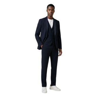 Mulish Polyester Three-Piece Mens Suit
