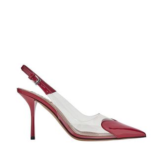 Alaia PVC and leather Le Coeur slingback pumps Woman 37+