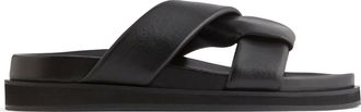Neil J. Rodgers Obi Sandal in Black Nappa at Nordstrom, Size 37.5