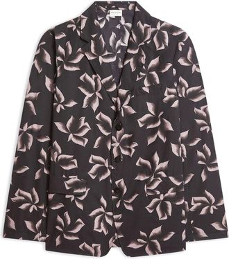 Dries Van Noten Cedar Brown Button-Up Jacket