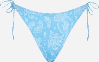 MC2 Saint Barth Woman Swim Briefs With Paisley Print