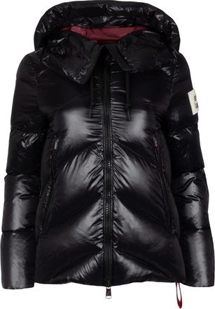Afterlabel Zwarte Winterjas met Stijlvolle Details - Dames - Winterjassen - Zwart - S - Jassen