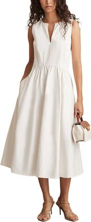 Reiss Liza Cotton Corset Dress
