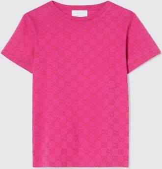 Gucci Kids - Printed Cotton T-shirt, Pink, Ready-to-wear