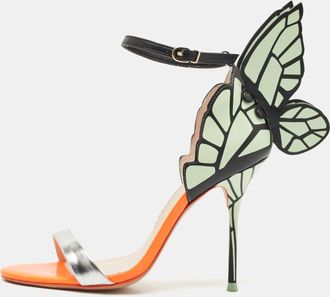 Sophia Webster Multicolor Leather Evangeline Ankle Strap Sandals