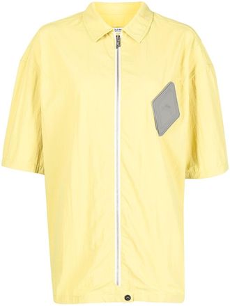 A-Cold-Wall* surface short-sleeve over-shirt - Yellow