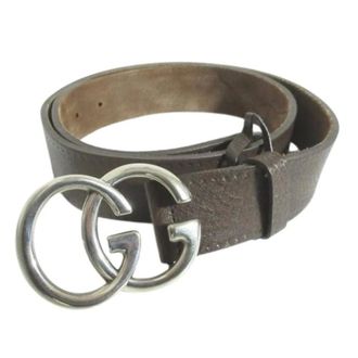 Gucci Pre-owned Belts, male, Brown, Size: ONE SIZE Pre-owned Vintage Leather Belt