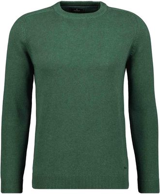 Ragman Rundhalspullover RAGMAN, Herren, Gr. 64, gr&uuml;n (j&auml;gergr&uuml;n, 326), 100% Baumwolle, Rundhals, Pullover Rundhalspullover