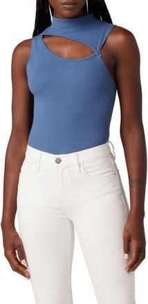 Hudson Mock Neck Cut Out Tank in Moonlight Blue at Nordstrom Rack, Size Medium