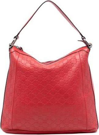 Gucci Pre-owned Shoulder Bags, female, Red, Size: ONE SIZE Pre-owned Shoulder Bag