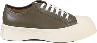 Marni Brown Solid Pablo Sneakers