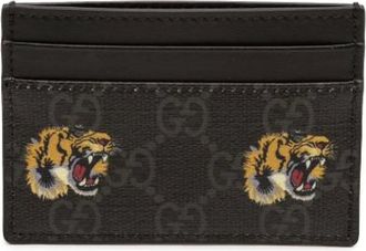 Gucci Pre-owned Wallets, female, Black, Size: ONE SIZE Pre-owned Card Holder