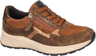 Gabor 76.598.33 Sneaker - Dames - Sneakers - Bruin - 41 EU - Wol - Schoenen