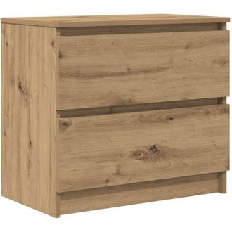 vidaXL Vidaxl - Mueble De Tv Madera De Ingenier&iacute;a Roble Artisan 60x35x54 Cm