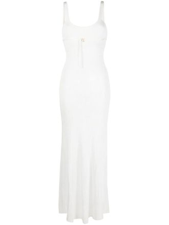 Jacquemus Le Chouchou maxi dress - White