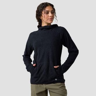 Backcountry Highliner Primaloft Air-Perm Fleece Hoodie - Womens in Black at Nordstrom, Size X-Small