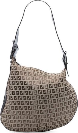 Fendi Pre-owned Fendi Zucchino Canvas Oyster Hobo Ladies U4SDHYJXBILV7WHK