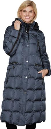 Junge Celine Comfort Fit Parka - Dames - Parka Jassen - Blauw - M - Nylon - Jassen
