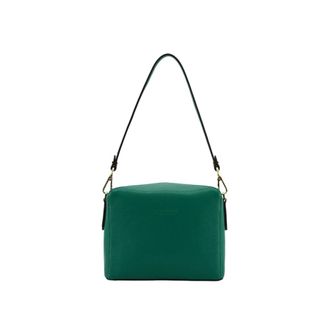 Pourchet Tassen, Dames, Groen, ONE Size, Cassetta Schoudertas