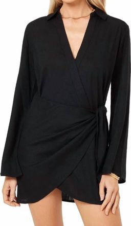 L*Space Las Palmas Mini Dress In Black