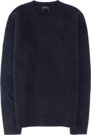 Roberto Collina Truien & Vesten, Heren, Blauw, M, Katoen, Soft Stretch Knit SWG