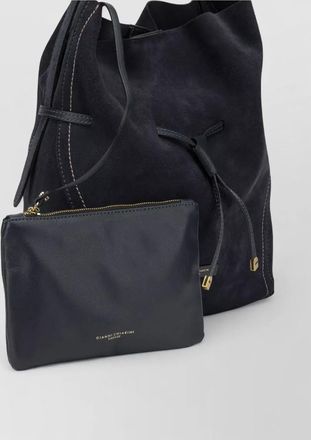 Gianni Chiarini leather bucket bag