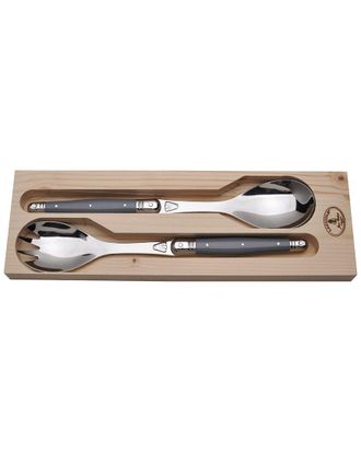 Jean Dubost Laguiole 2Pc Salad Server Set