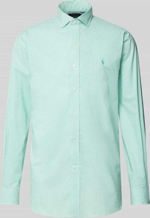 Polo Ralph Lauren Custom Fit Business-Hemd mit Kentkragen in Gruen, Größe 45
