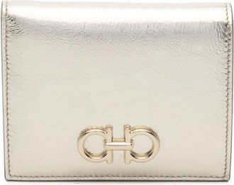 Ferragamo Gancini Buckle Compact Wallet