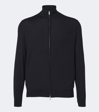 Ermenegildo Zegna Wool zip-up cardigan