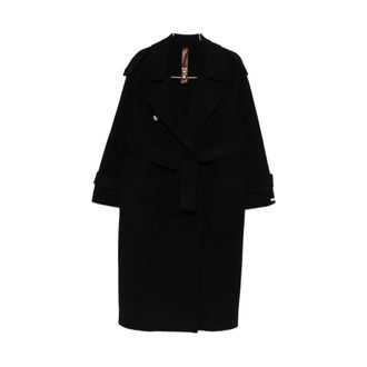 Glox Mujer, Abrigos, Negro, Talla: S