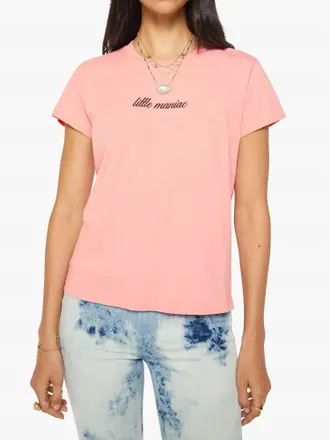 Mother Boxy Goodie Goodie Tee In Little Maniac