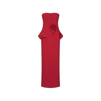 Rotate Party Kleedjes - Dames - Feestkleedjes - Rood - 2XS - Kleedjes