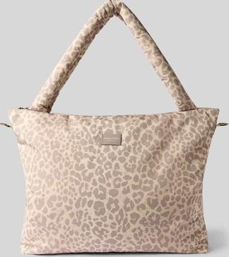 Studio Noos Handtasche im Allover-Look Modell Puffy Diaper Bag in Beige, Gr&ouml;&szlig;e 1