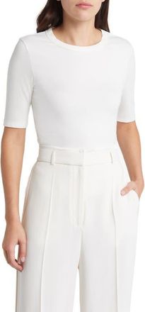 BOSS Efita Short Sleeve T-Shirt in Open Wht at Nordstrom, Size Xx-Large