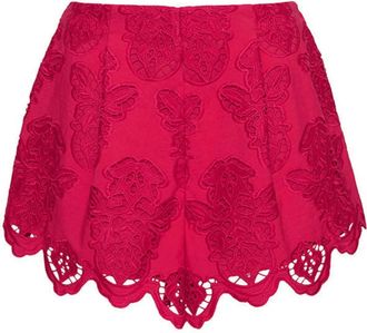 Cara Cara Shorts Trish con occhielli - Rosso