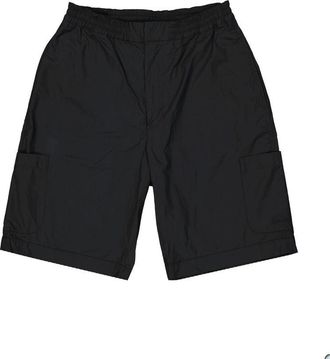 AMBUSH Black Cotton Mens Shorts