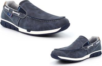 Generic Mens Casual Shoes Size 6 Boys Shoes Size 12 Slip On Shoe Mens Slip On Shoe Memory Foam Comfort Casual Sizes 6-12 Navy 11 UK
