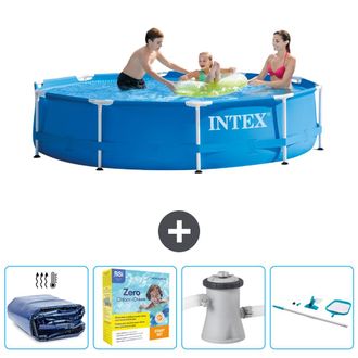 Intex Piscina Con Estructura Redonda - 305x76 Cm - 7-piezas Scb14