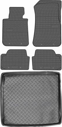 OEM Juego De Alfombrillas De Goma Para Coche Y Alfombrilla Para Maletero Para Bmw X1 E84 Crossover (2009-2015)