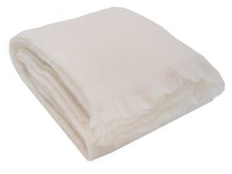 Schubiger M&ouml;bel Plaid Simba Creme 130x180 cm