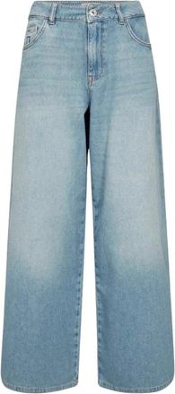 Mos Mosh Norlan Esma Jeans - Dames - Loose Fit Jeans - Blauw - M - Jeans