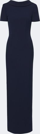 Roland Mouret Cr&ecirc;pe gown