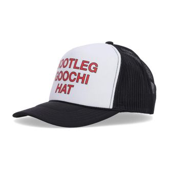 Market Gestructureerde Trucker Hat Wit/Zwart - Heren - Petten - Veelkleurig - ONE Size - Polyester - Accessoires
