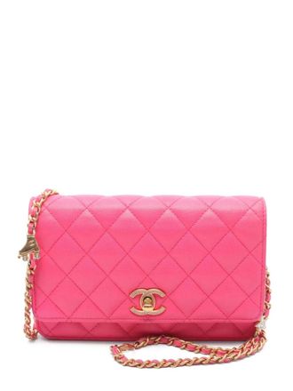 Chanel 2021 matelassé shoulder bag - Pink