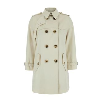 Burberry Trench Coats, female, Beige, Size: 2XS Trench Summerside DK